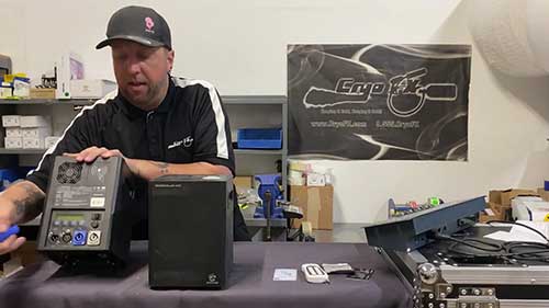 舞台喷花机的工作原理