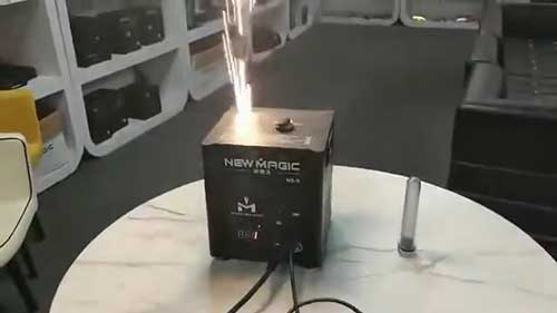 舞台喷花机的DMX控制