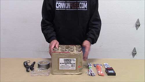 使用电子烟花点火器