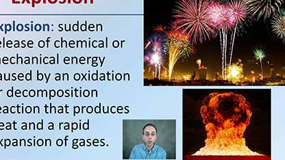 爆炸的化学本质