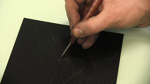 爱丁堡版画家演示蚀刻