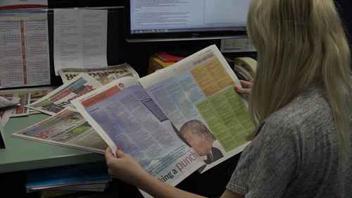 报纸是怎么印出来的？