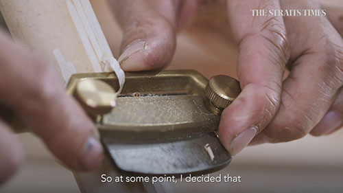 新加坡唯一的日本手工木匠