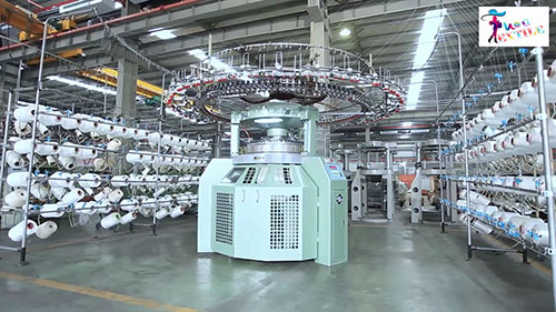 圆形针织机的工作原理