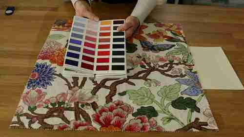 充满活力的软装设计 - 主打GP & J Baker的木兰花亚麻布