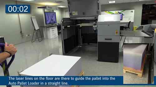 海德堡超霸106 CtP自动托盘装载器（1）