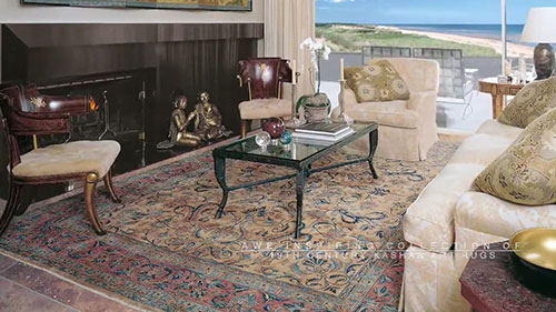 古董波斯喀桑地毯的图案与历史