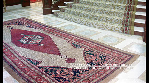 古董波斯驼毛地毯的图案与历史