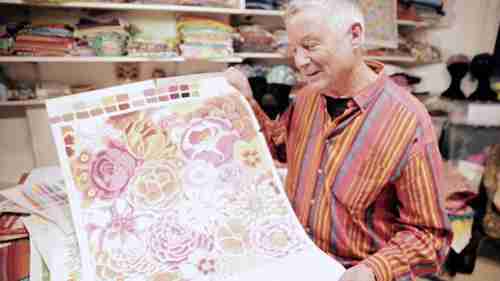 卡夫·法塞特的面料设计过程