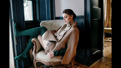 苏格兰哈里斯粗花呢：为世界市场编织