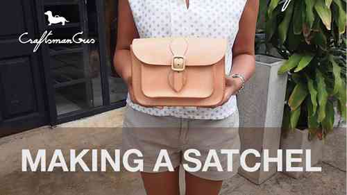 皮具高手：制作剑桥包