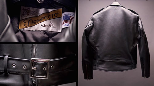 Schott机车夹克制作揭秘