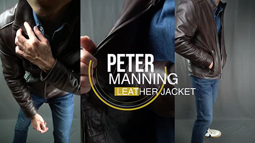 彼得·曼宁小羊皮皮夹克评测