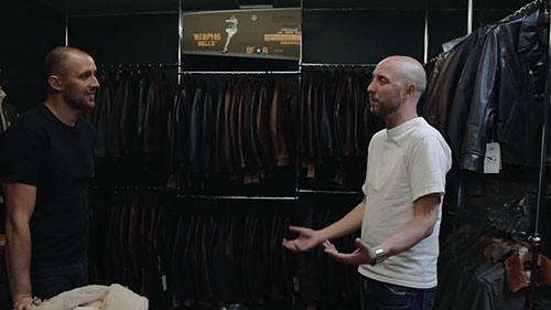 Aero Leather皮夹克