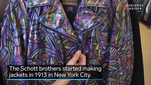 这个品牌如何发明机车夹克