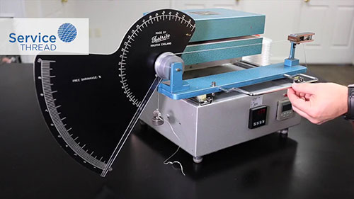 工业纱线干热收缩率检测