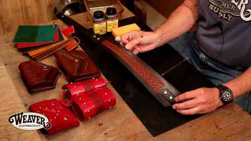 皮革元素：给皮革上色