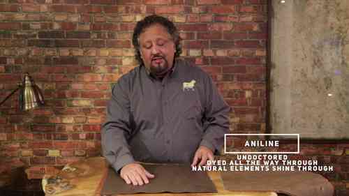 拉尔夫·里恰尔迪讲解皮革基础