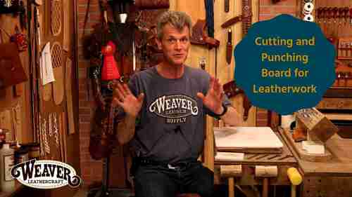 皮革元素：皮革制品的切割和打孔板