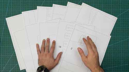 如何给皮具打版