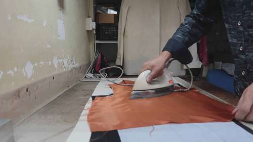 摩托车皮衣外套的制作