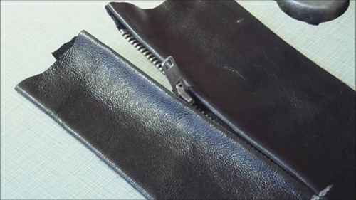 如何缝制皮衣拉链