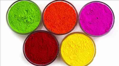 纺织工业中使用的染料类型