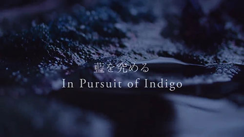 追寻那一抹蓝：日本絣织