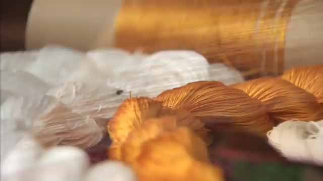 传统丝绸制作 - 来自美国自然博物馆的“丝绸之路”展览