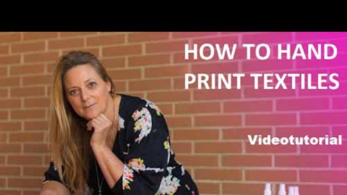 手工印染花布教程