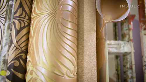 高端壁纸制造揭秘