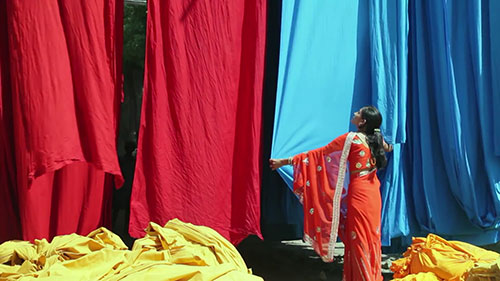 印度丝绸纱丽是如何制造的？