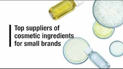 小品牌化妆品原料的供应商