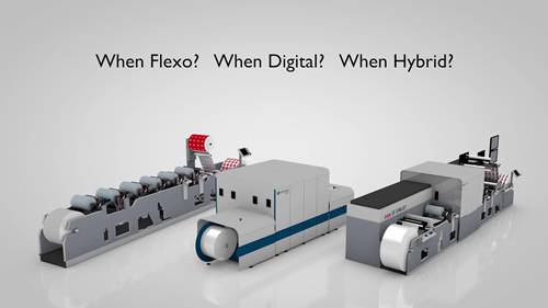 柔版印刷，数字印刷，还是混合印刷？