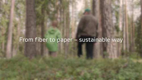 从纤维到纸 - Valmet的可持续工艺