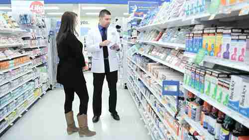 让顾客接受药店服务