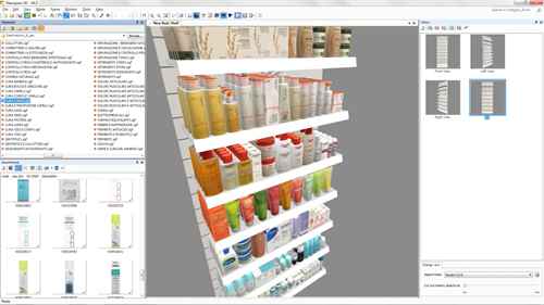 药店布局和货架图的绘制