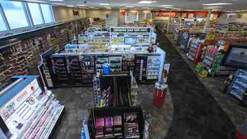 西维斯药店的新店布局