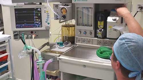 麻醉机循环系统的检修