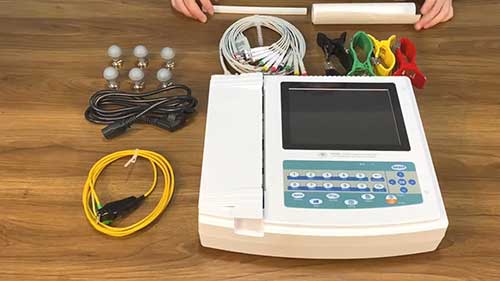 心电图机的安装过程