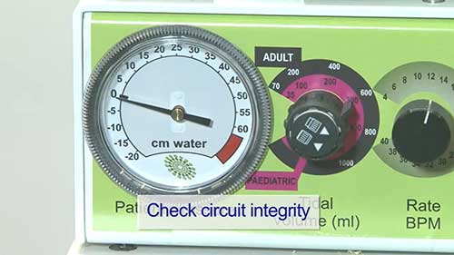 麻醉机的组装与调试