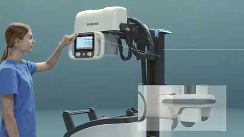 三星移动式X线机