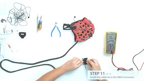 更换脑电图机的电极