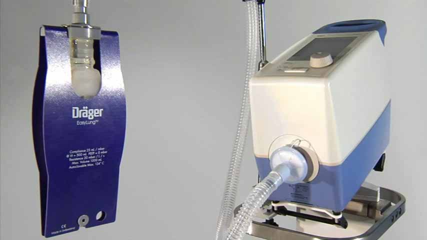 德尔格Carina呼吸机 3 系统校验