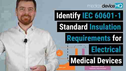 电子医疗装置的绝缘标准