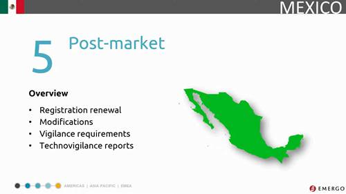 墨西哥医疗器械注册 5 后市场