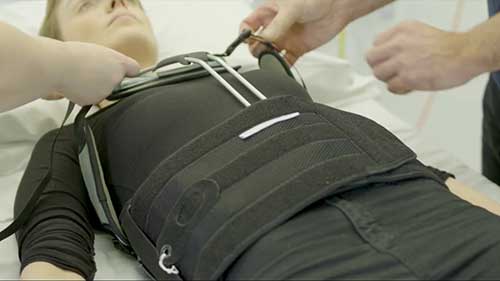 矫形学训练：穿戴胸腰骶矫形器