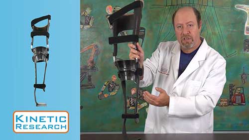 碳纤维膝踝足矫形器