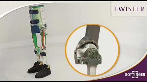 髋膝踝足矫形器 1