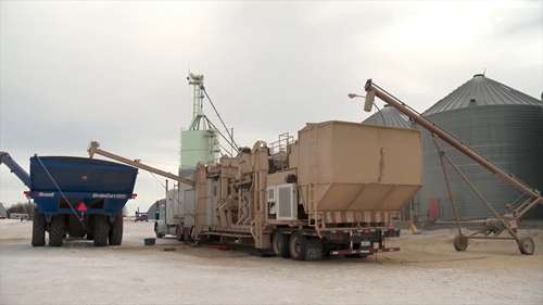 移动式粮食清选系统